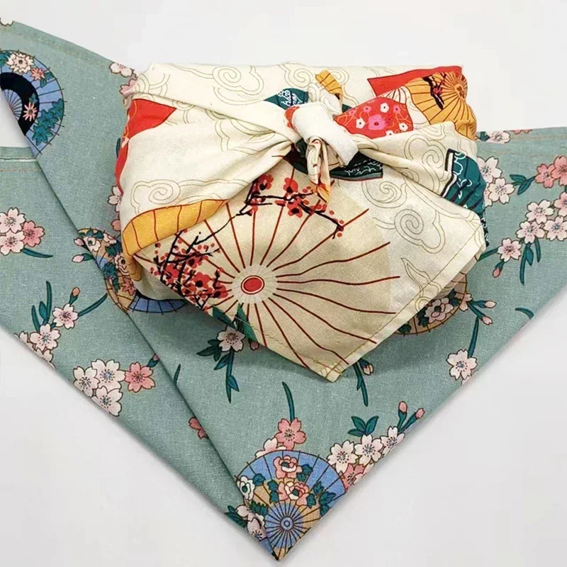 Furoshiki - Японский стиль, платок-фуросики 70x70/90x90 см, ткань