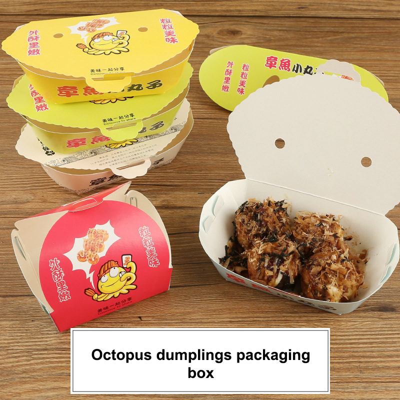 Japanese Snacks - 100 шт. одноразовая упаковочная коробка для