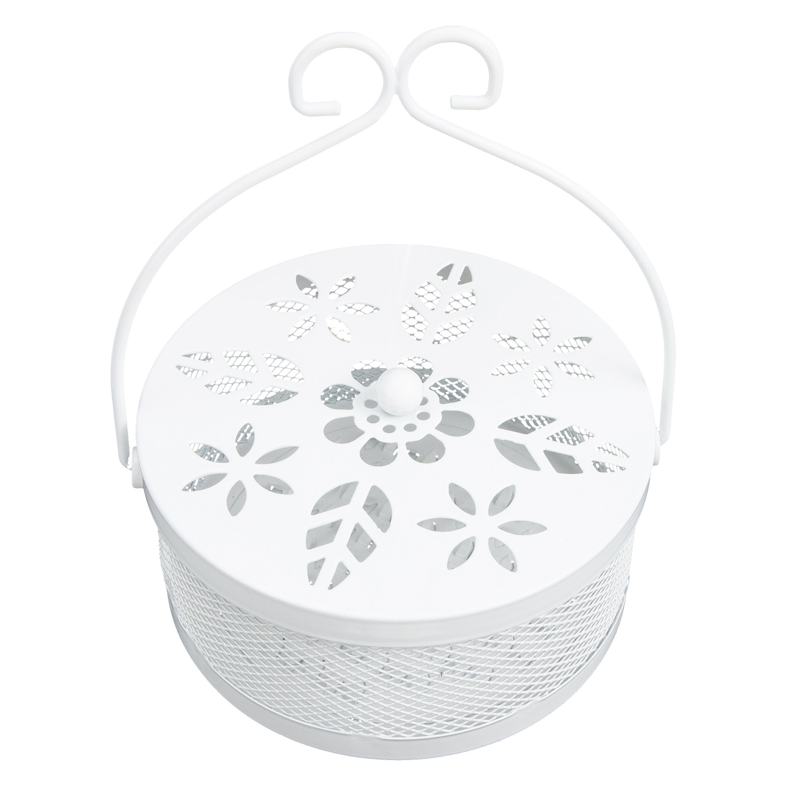 Incense Holder - Коробка из кованого металла белого цвета