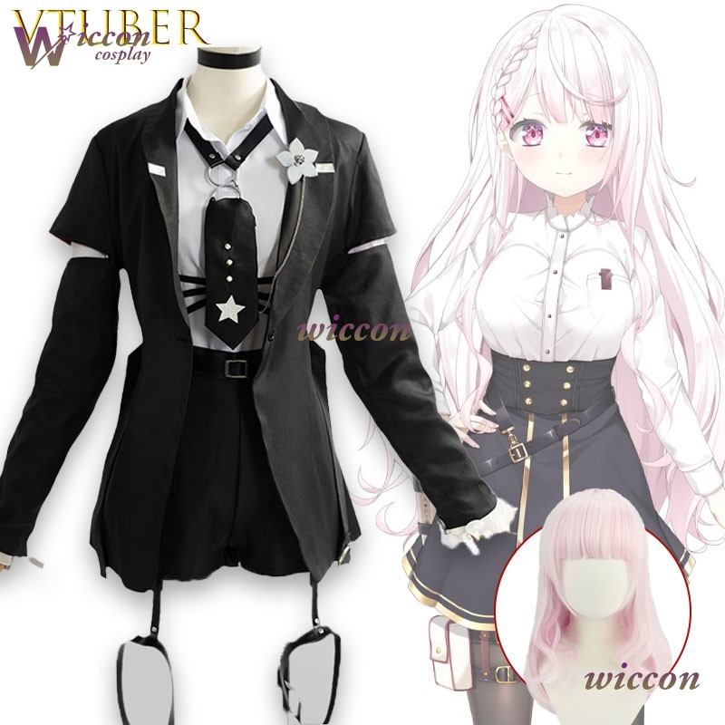 Japanese Fan - Костюм для косплея VTuber Шиина Юика