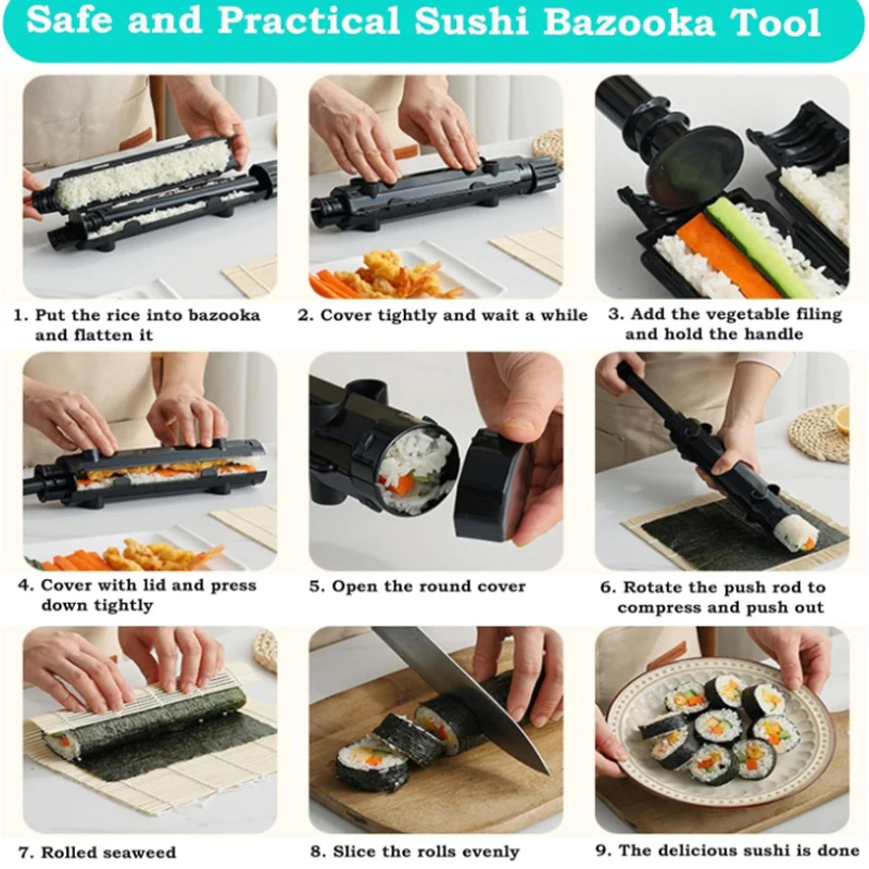 Набор для приготовления суши,  – обзор и цена Sushi Making Kit